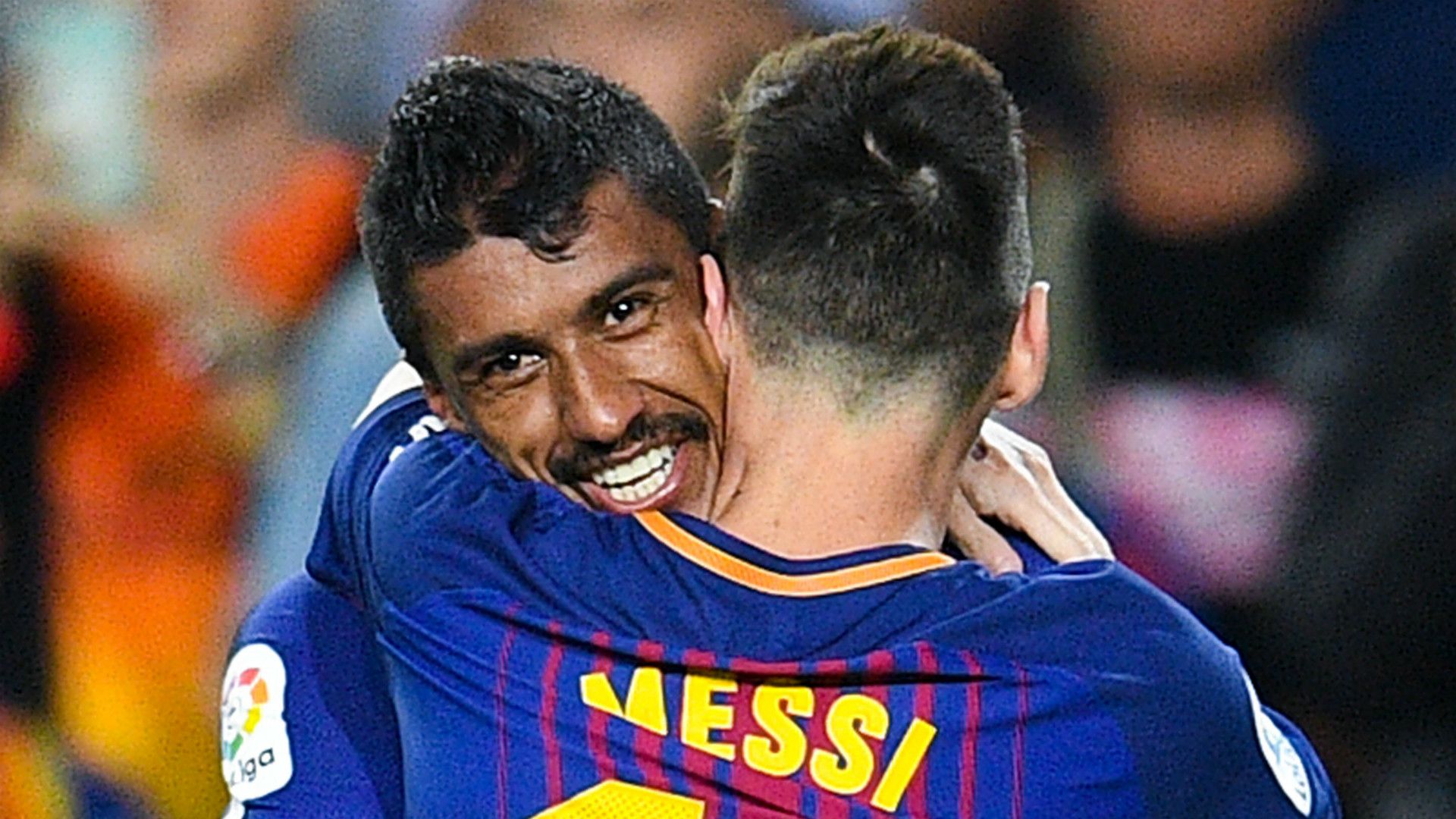 Paulinho Lionel Messi Barcelona