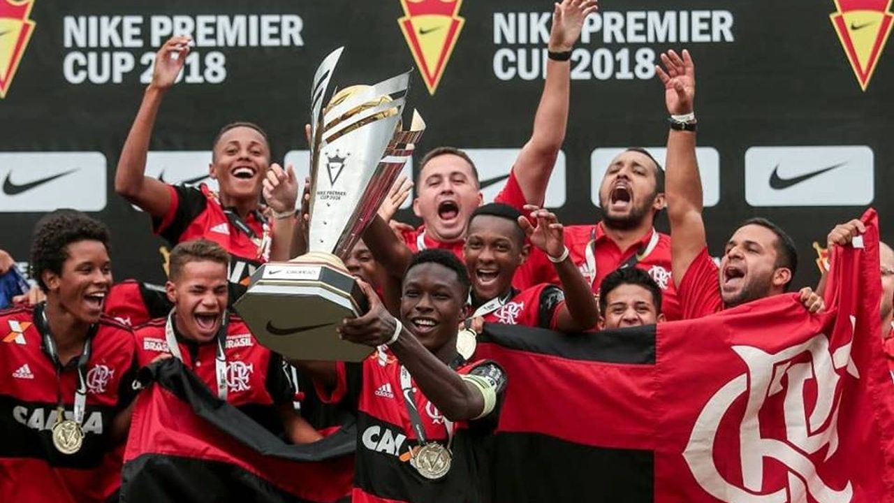 Flamengo sub-15 campeão 2018 NIke Premier Cup