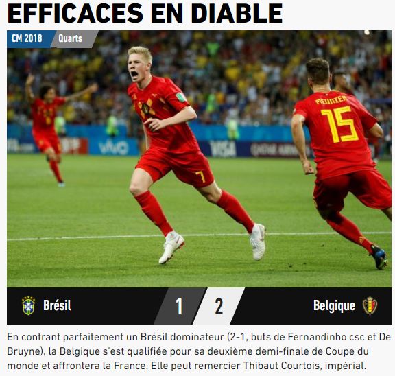Repercussão l'equipe