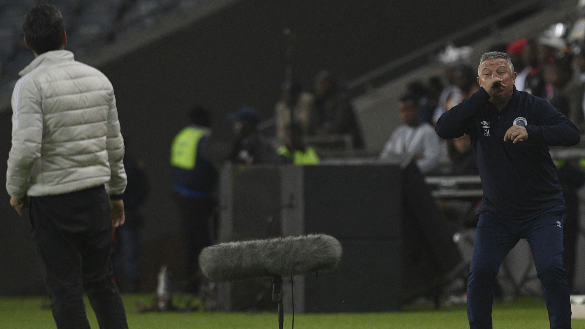 Gavin Hunt and Jose Riveiro