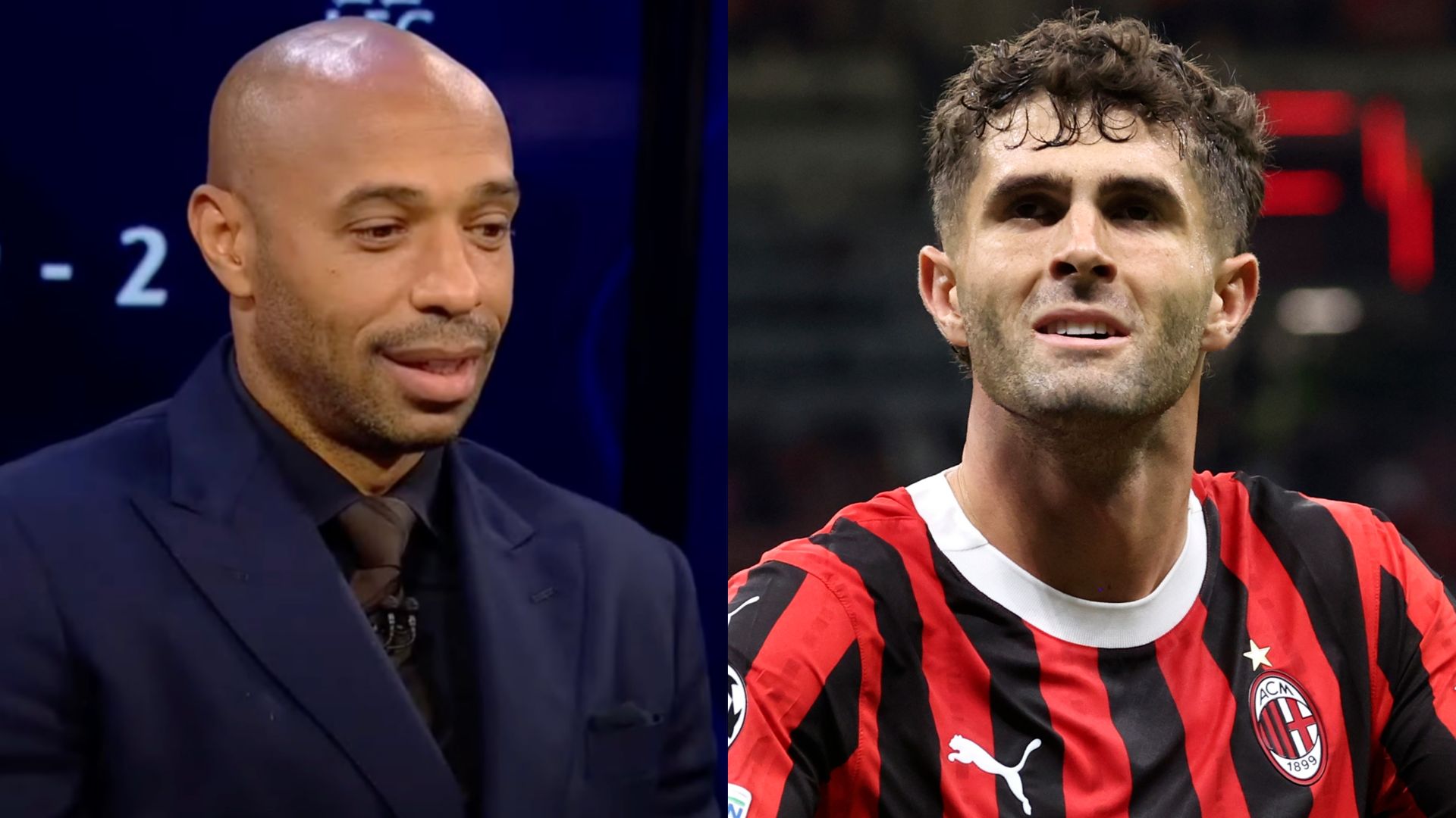 Thierry Henry Christian Pulisic