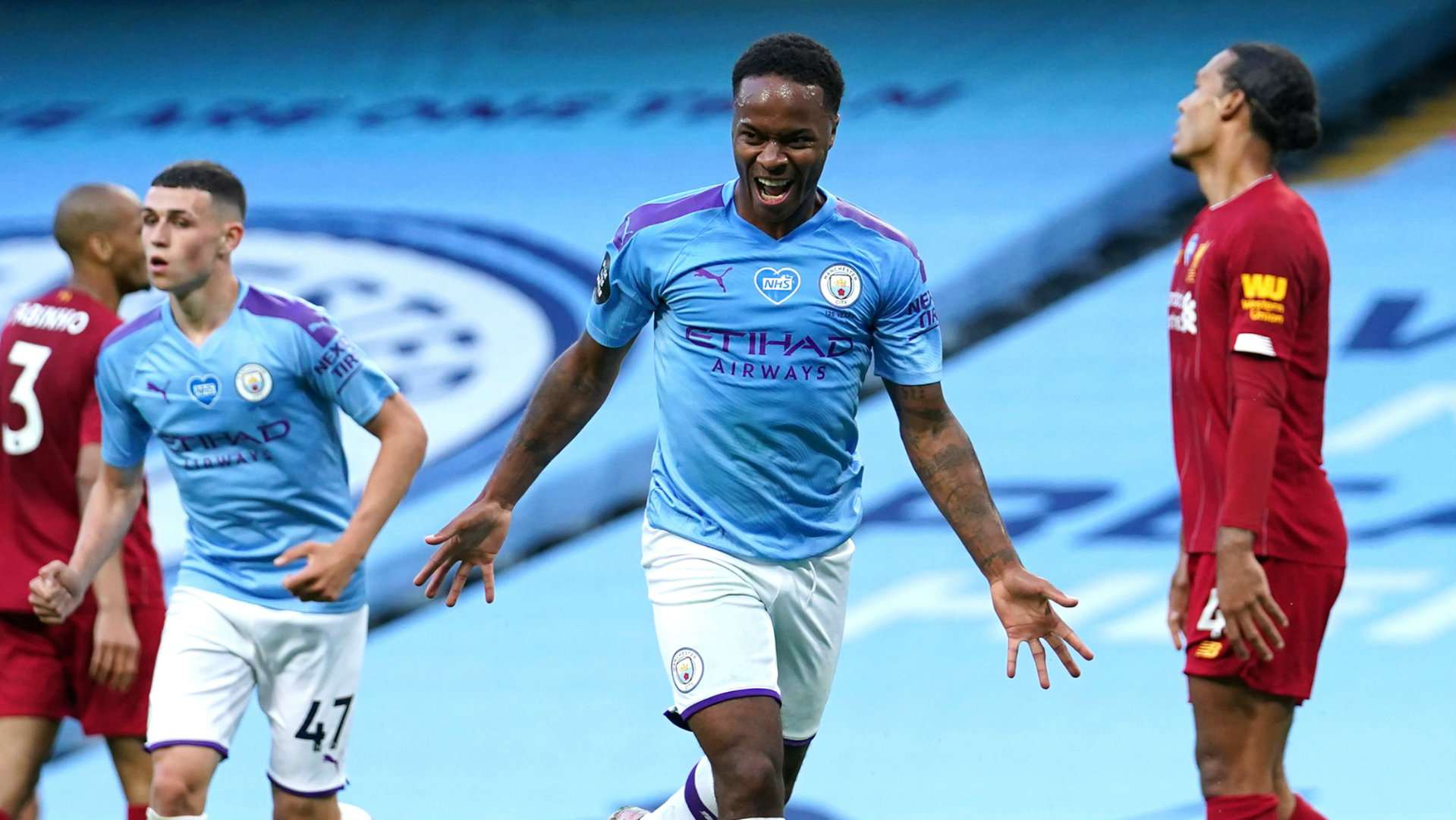 Raheem Sterling Manchester City vs Liverpool 2019-20