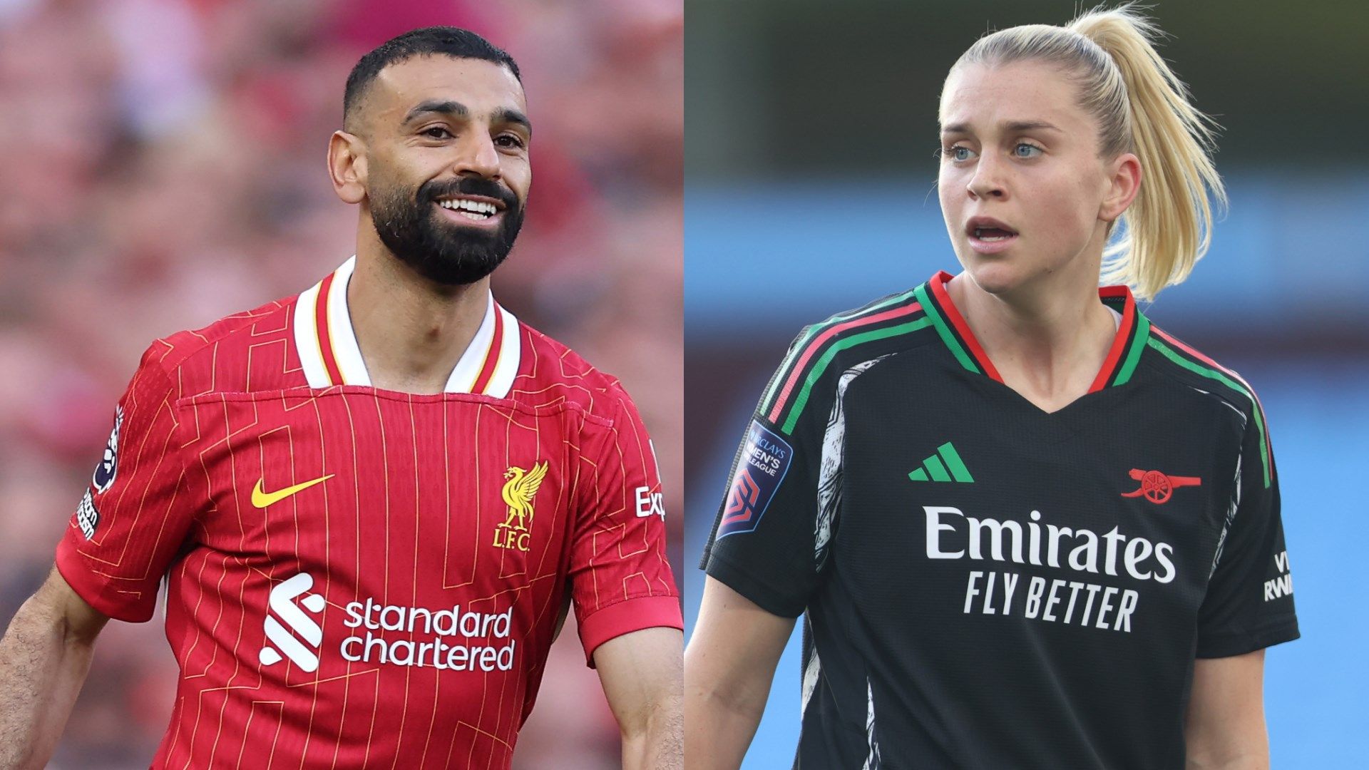 Mohamed Salah Alessia Russo Liverpool Arsenal
