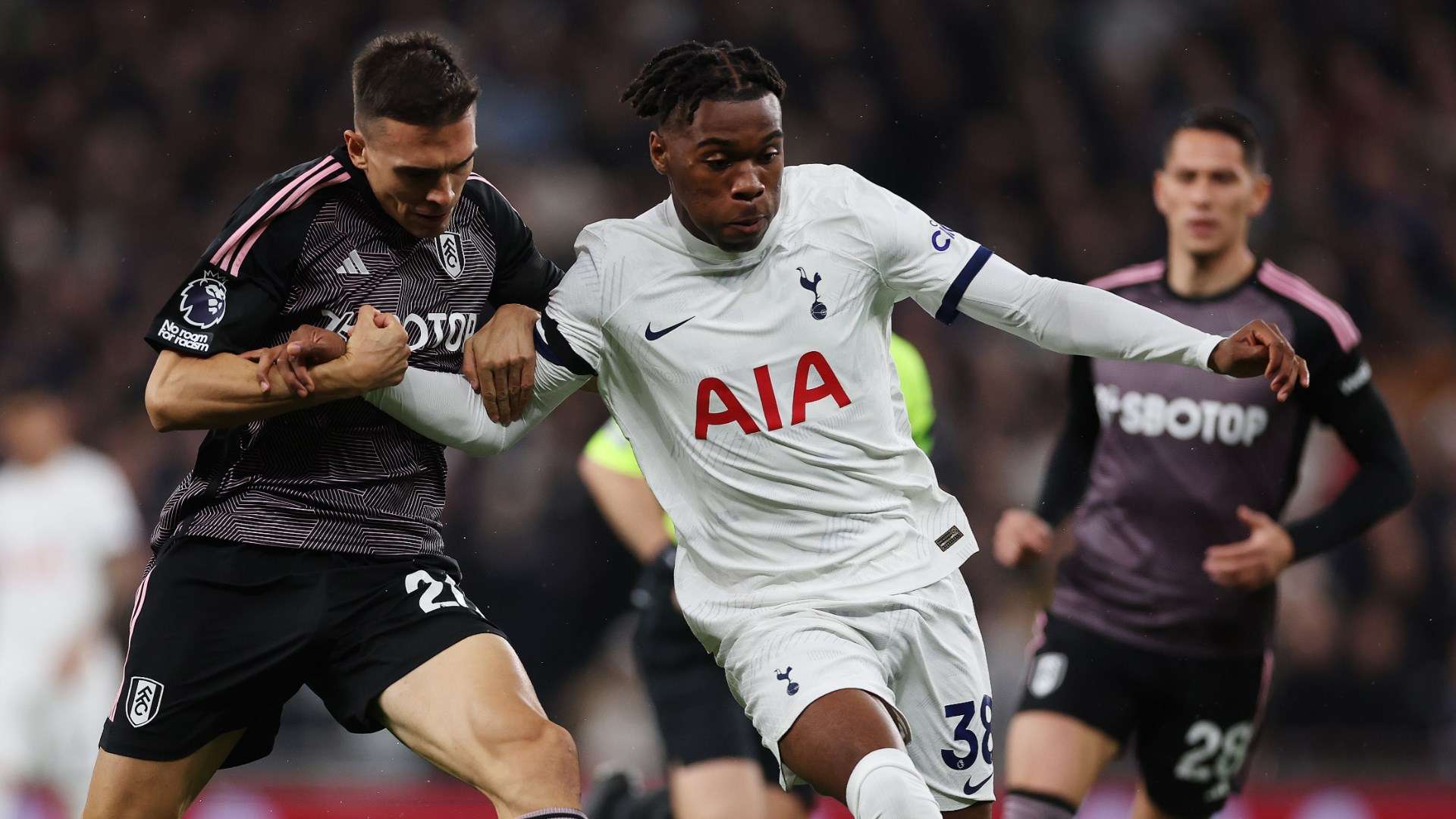 Tottenham player ratings vs Fulham: Can Jude Bellingham & James Maddison  play together?! England star dominates against Cottagers as Spurs go top of  Premier League with comfortable win | Goal.com UK