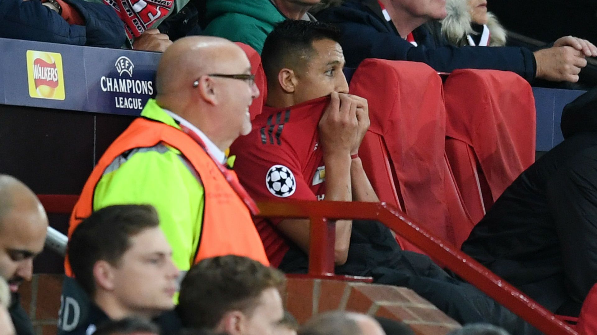 Alexis Sanchez Manchester United Valencia Champions League 02 10 2018