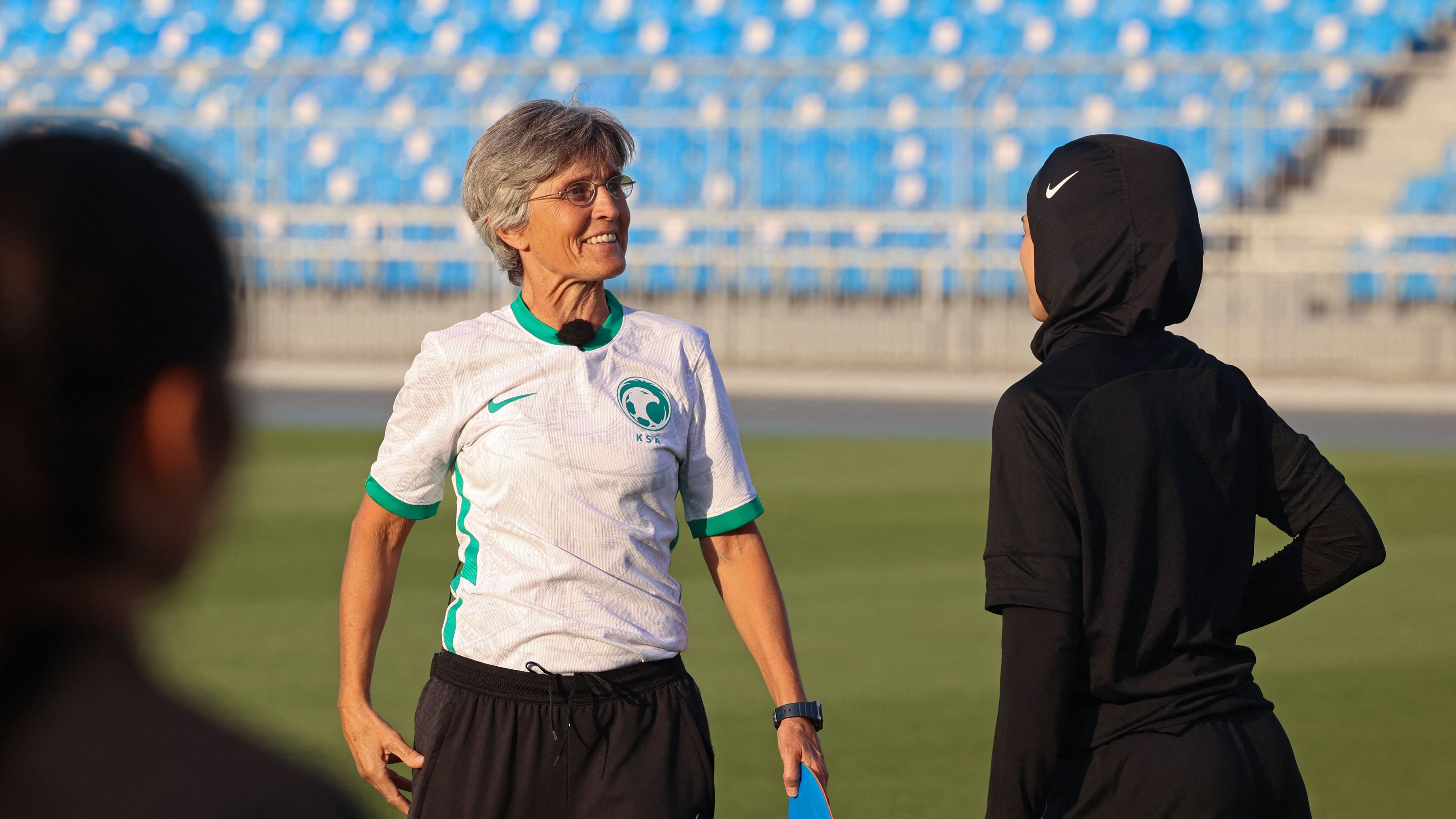 Monika Staab Saudi Arabia Women's Team