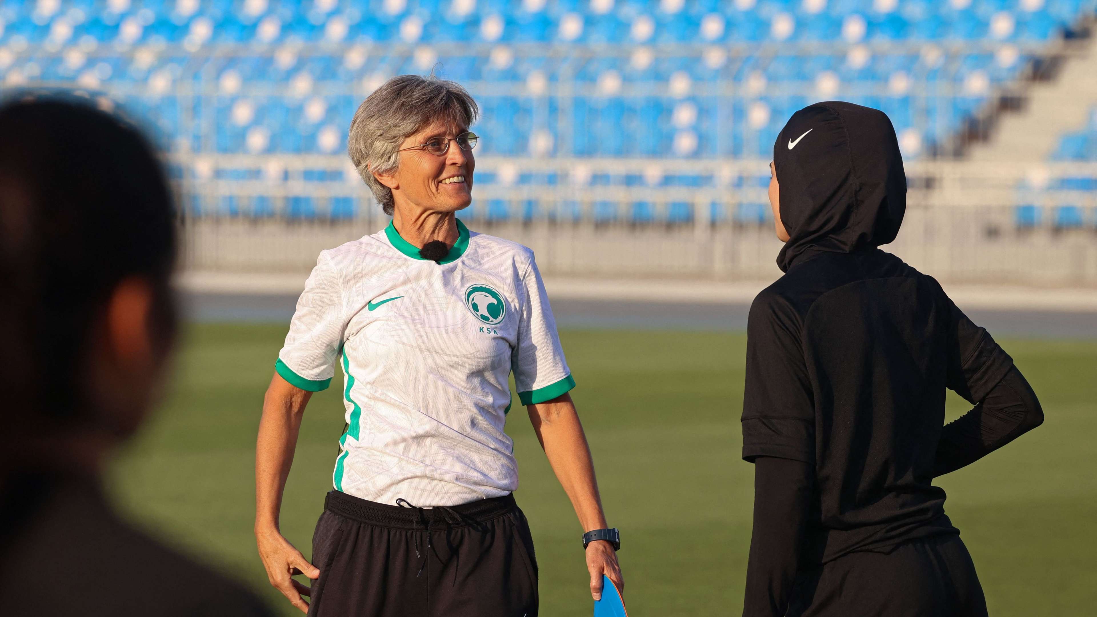 Monika Staab Saudi Arabia Women's Team