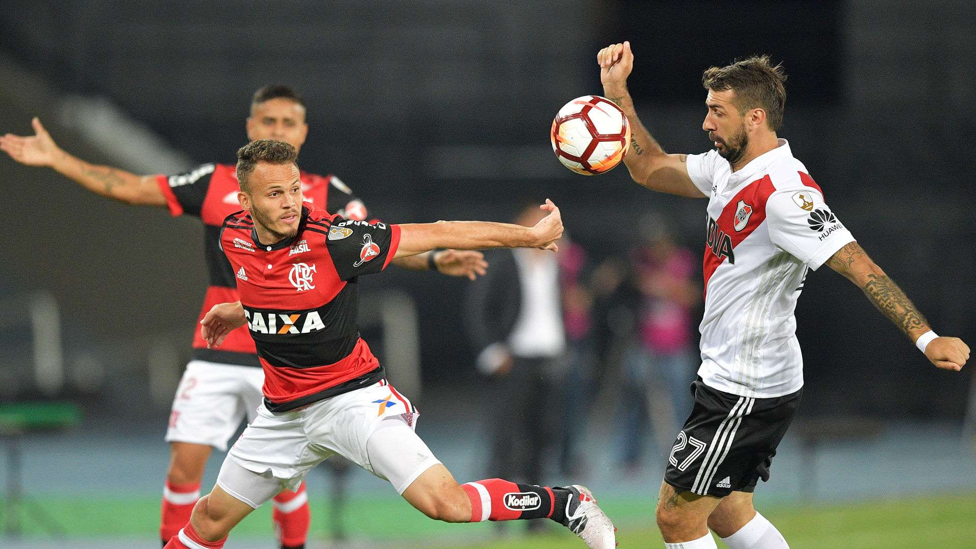 Rene Lucas Pratto Flamengo River Plate 28022018 Copa Libertadores
