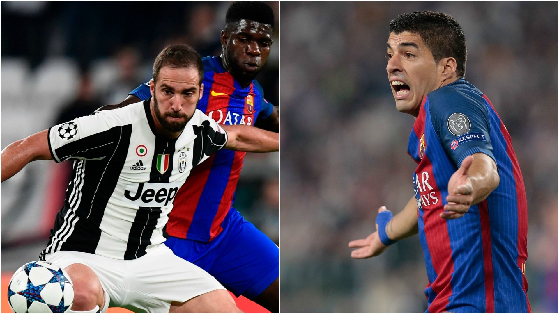 Suarez Higuaín Collage