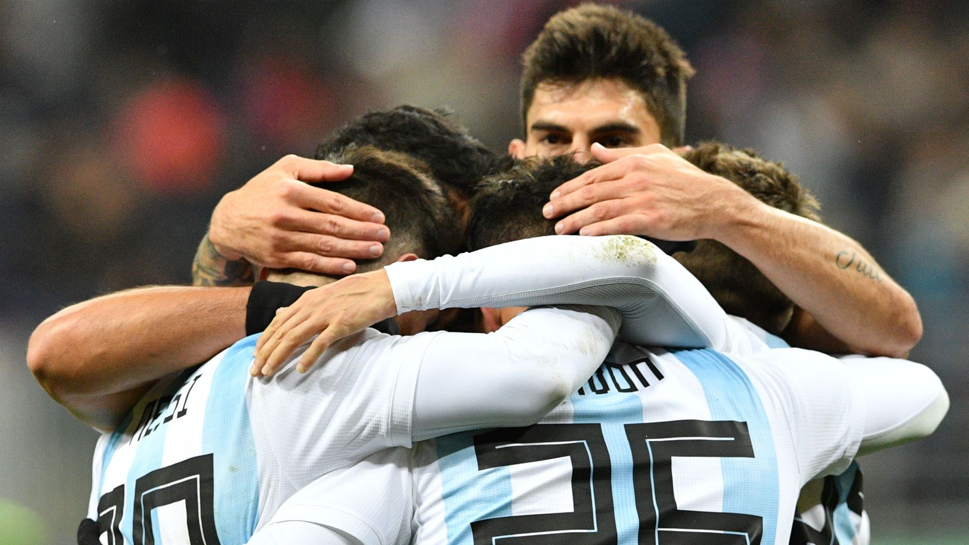 Argentina celebrate