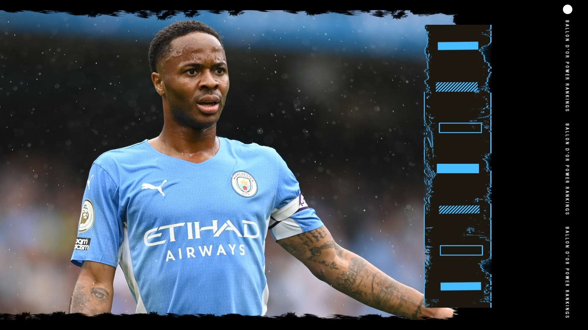 Raheem Sterling Ballon d'Or Rankings GFX
