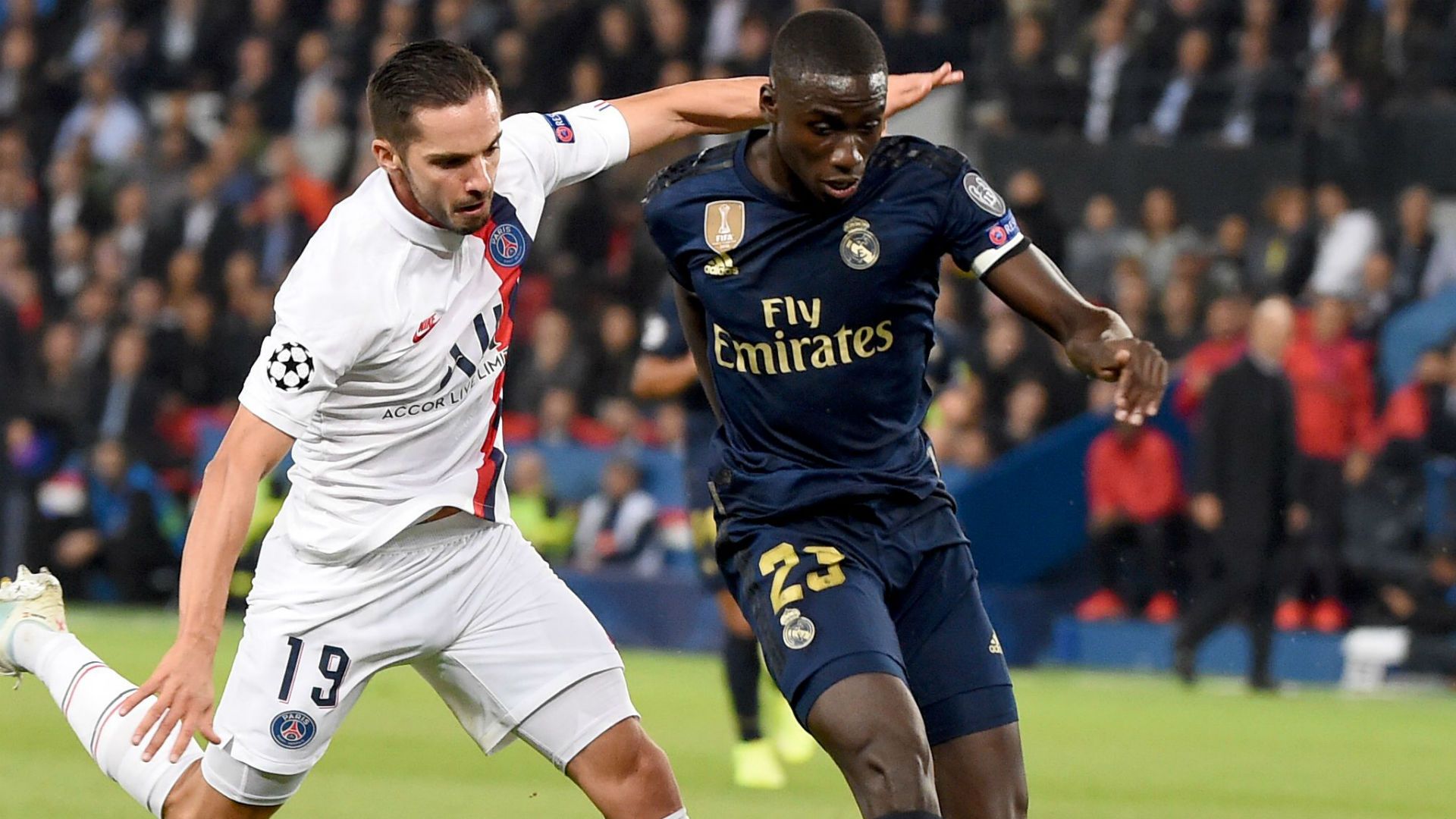 Pablo Sarabia PSG Real Madrid UEFA Champions League 18092019