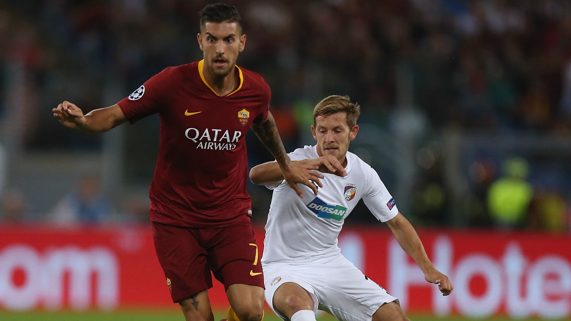 Lorenzo Pellegrini Roma Viktoria Plzen