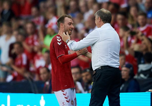 Christian Eriksen Denmark 2018