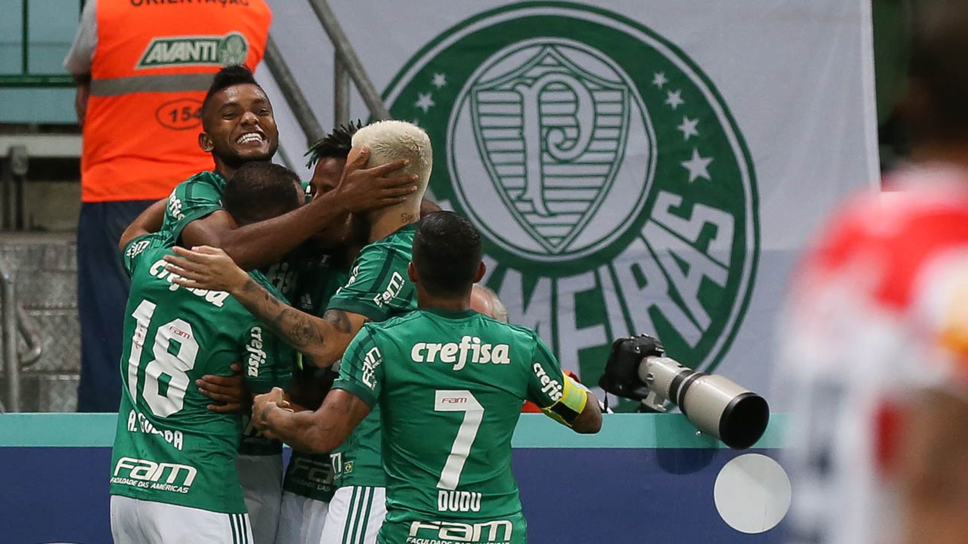 Miguel Borja Palmeiras Linense Paulista 15022018