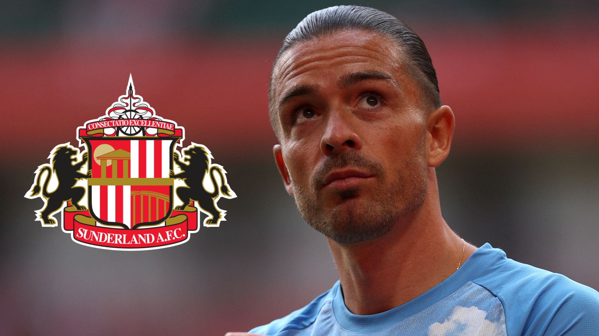 Jack Grealish Sunderland crest 2026