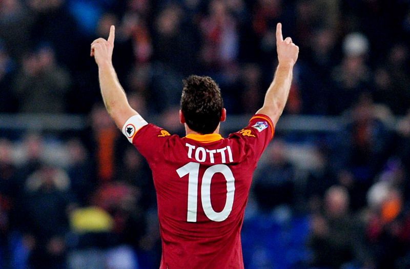 Francesco Totti - Roma-Genoa - Serie A