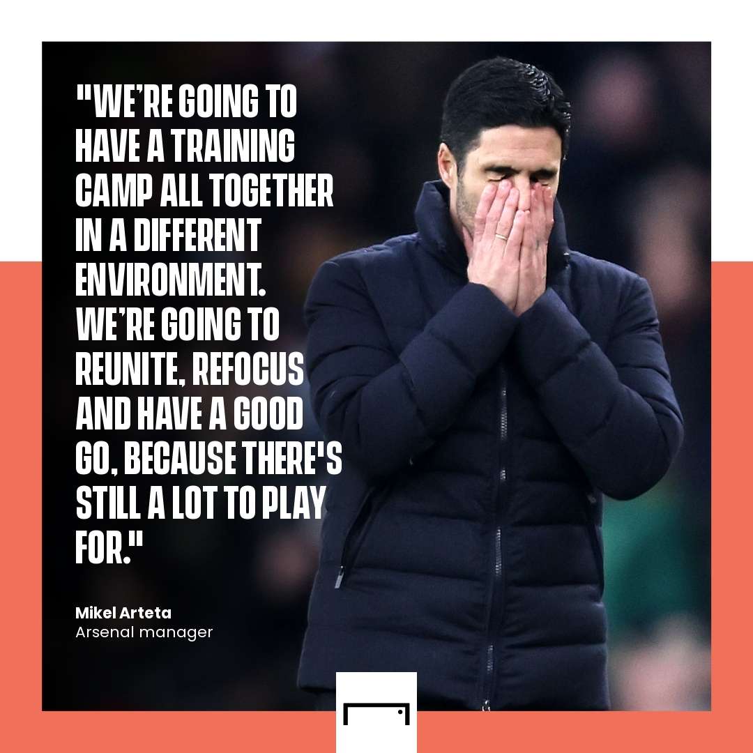 Mikel Arteta Arsenal quote GFX