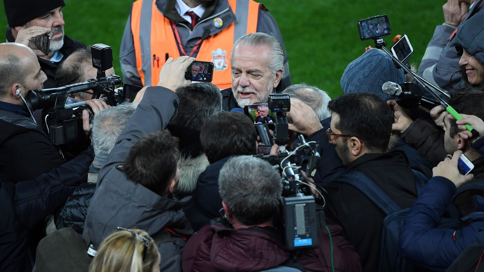 Aurelio De Laurentiis Napoli chairman 2018