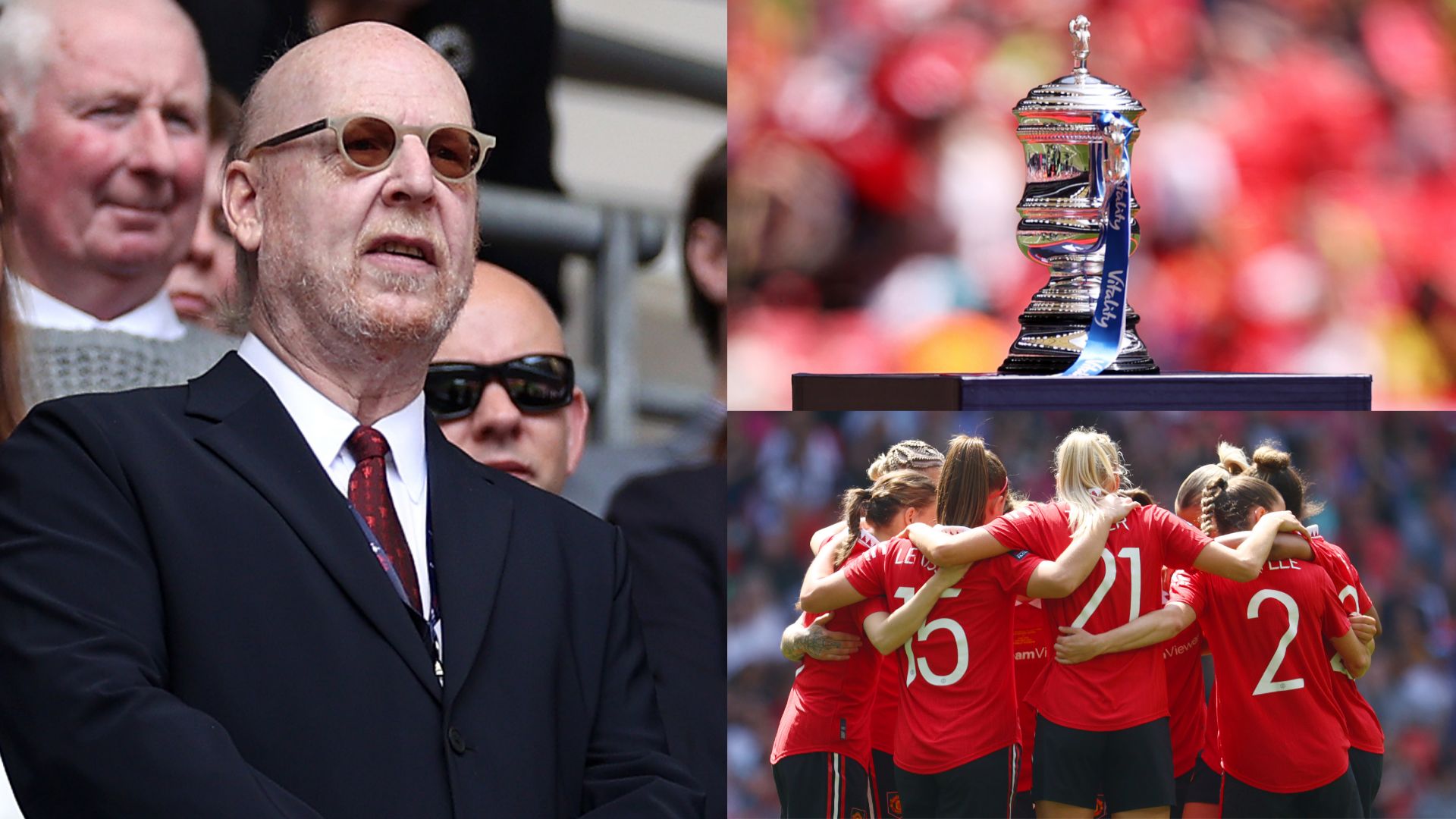 Avram Glazer Manchester United Women's FA Cup final