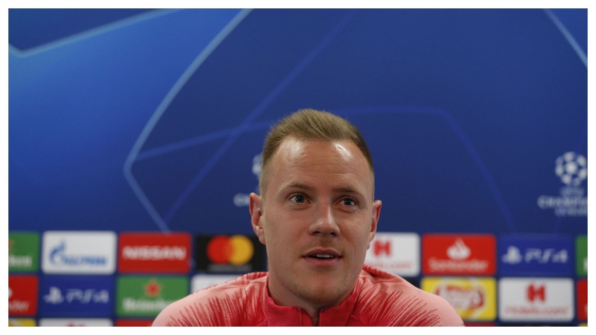 Ter Stegen Barcelona Manchester United Champions League