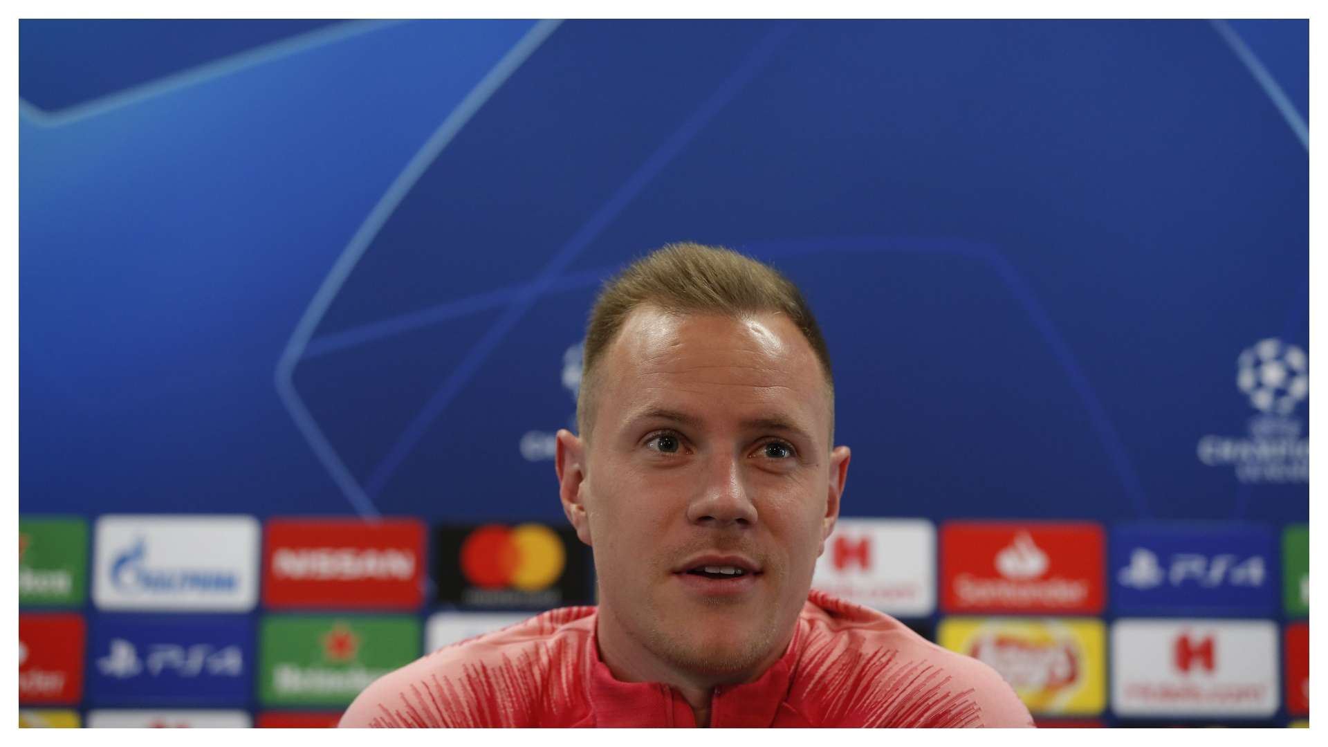 Ter Stegen Barcelona Manchester United Champions League