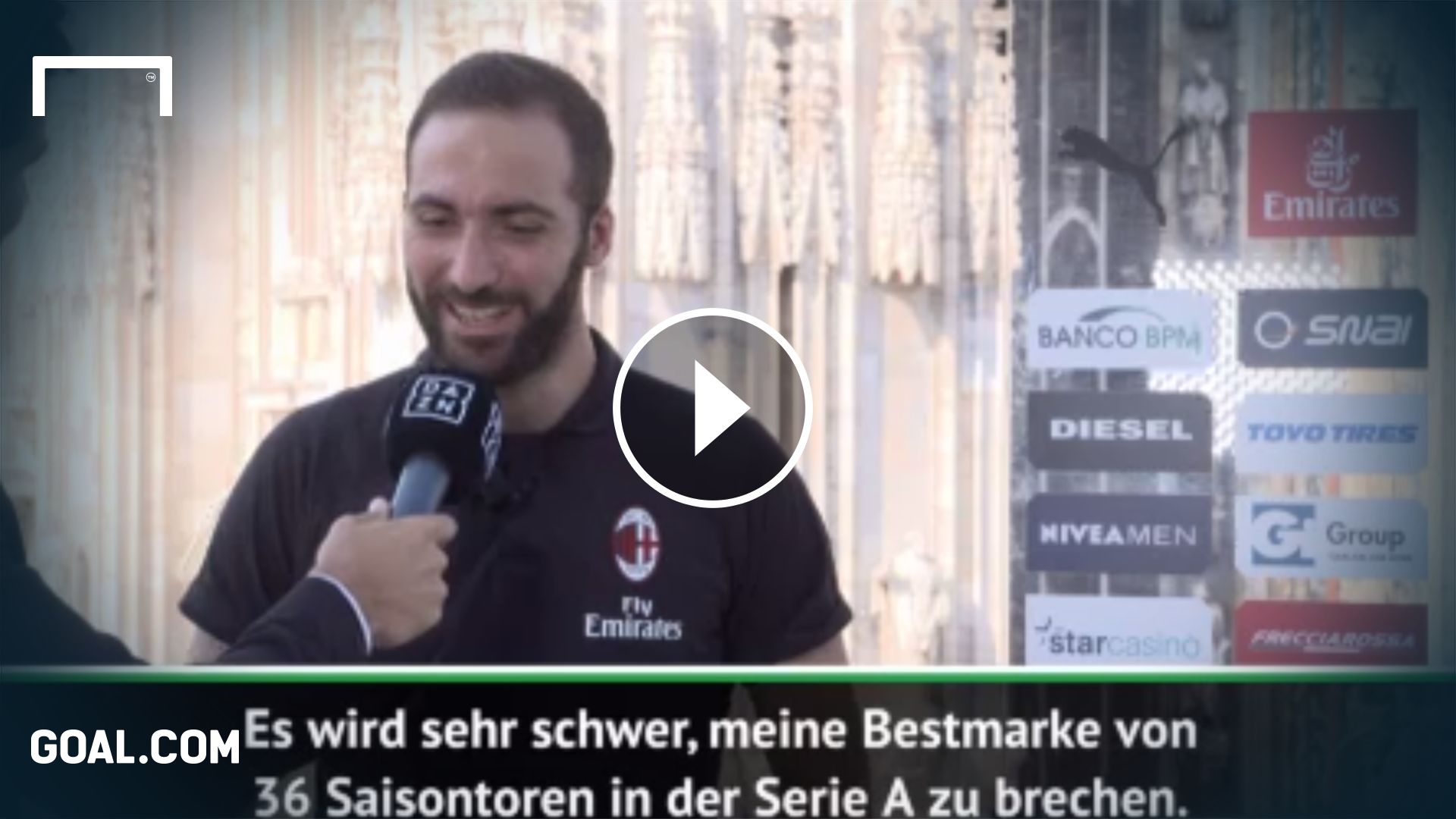 GFX Gonzalo Higuain AC Mailand