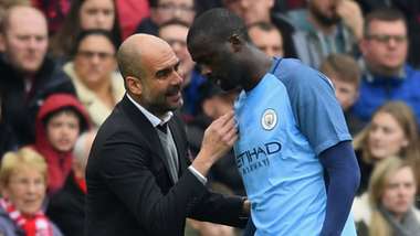 Pep Guardiola Yaya Toure 11032017