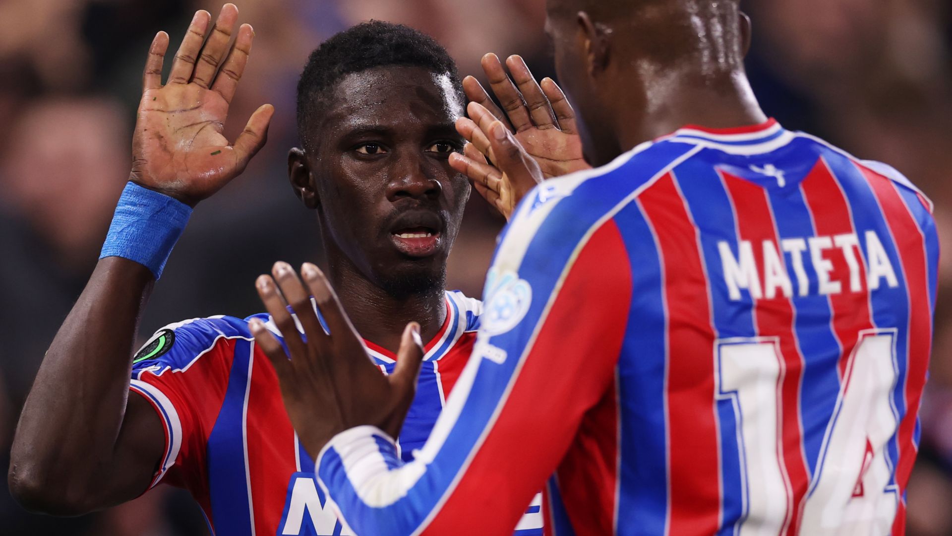 Ismaila Sarr Jean-Philippe Mateta Crystal Palace 2025-26