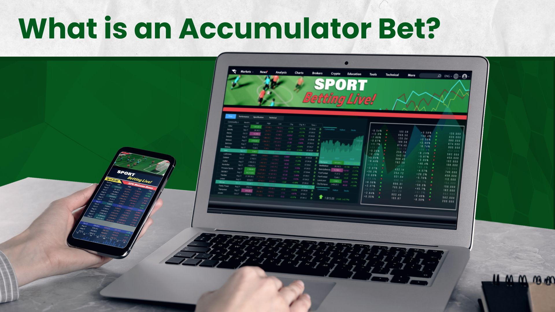 What is an accumulator bet?
