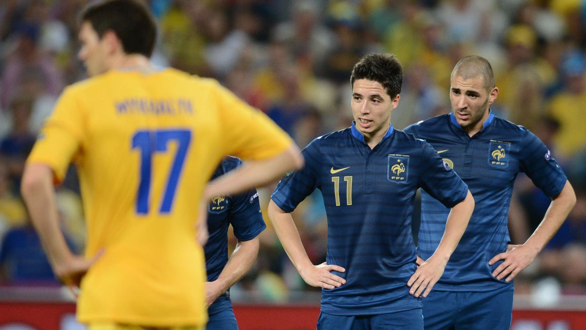 Samir Nasri Karim Benzema France