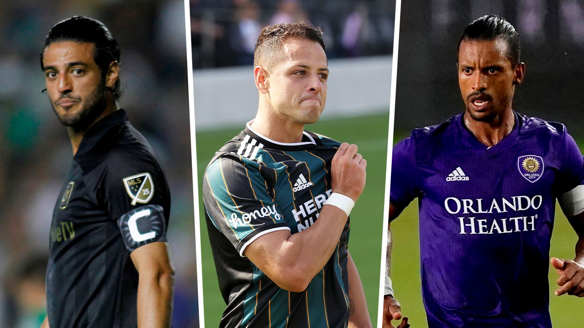 Vela Chicharito Nani MLS All-Star split