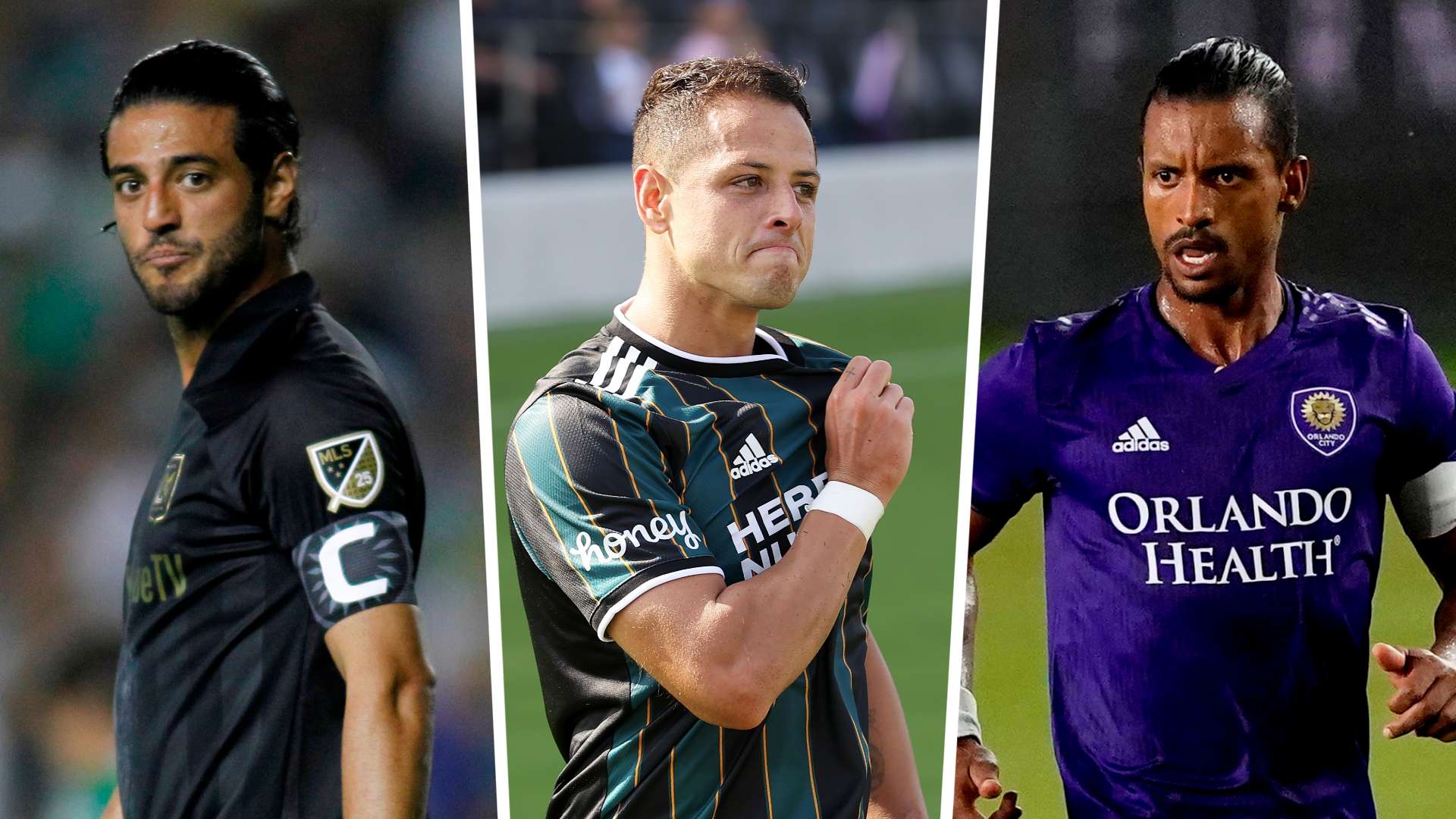 Vela Chicharito Nani MLS All-Star split