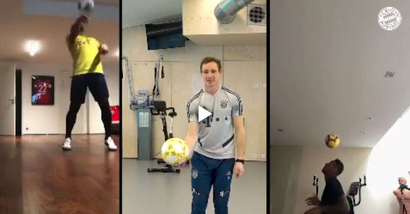 FC Bayern Cyber training freestyler