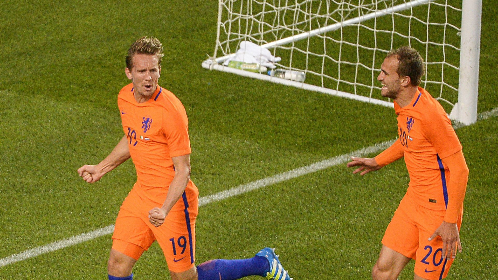 Luuk de Jong Bas Dost Netherlands 27052016