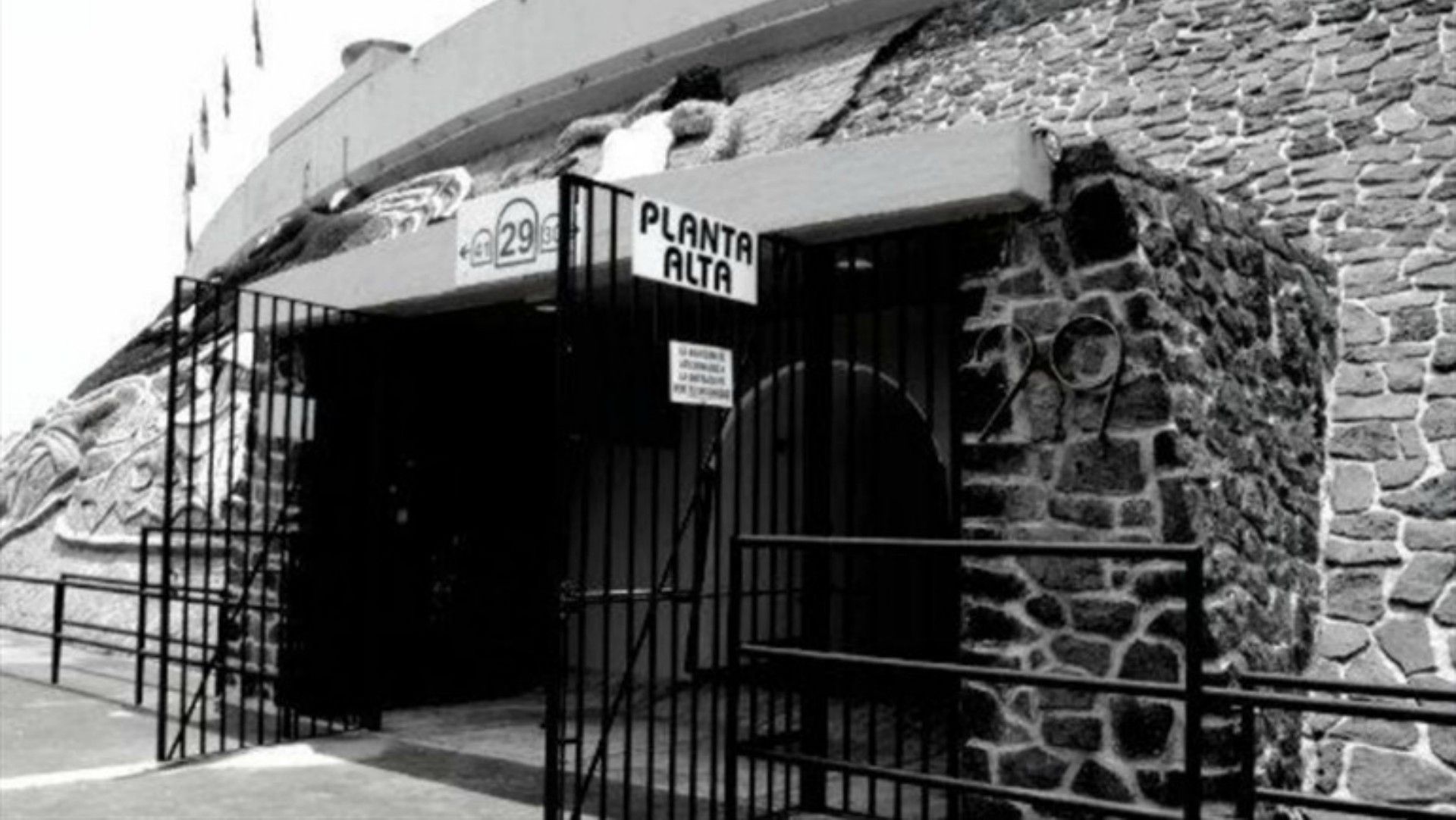 Tunel 29 Estadio Olímpico Universitario