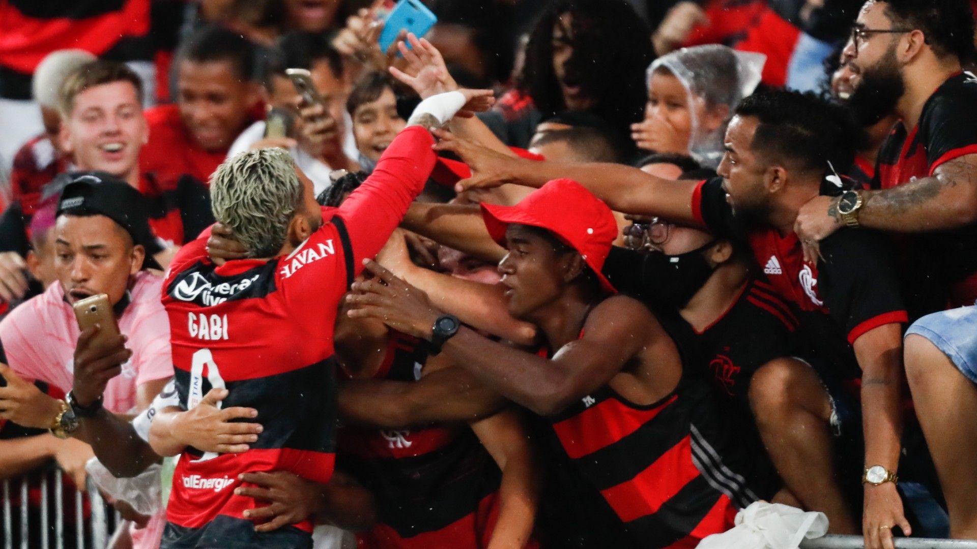 Gabigol Flamengo Ceará Brasileirão 30 11 2021