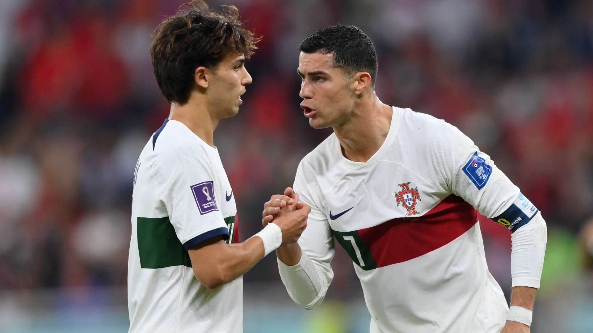 João Félix Cristiano Ronaldo Portugal Morocco Marrocos 11 12 2022