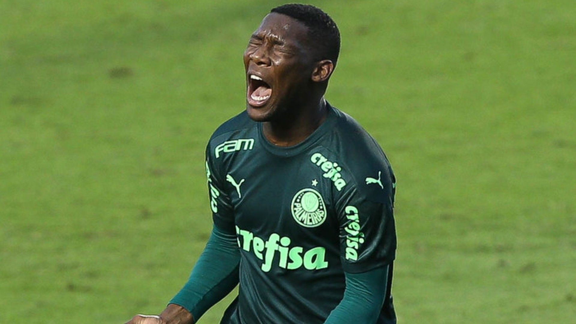 Patrick de Paula Palmeiras Santos Brasileirão 23 08 2020