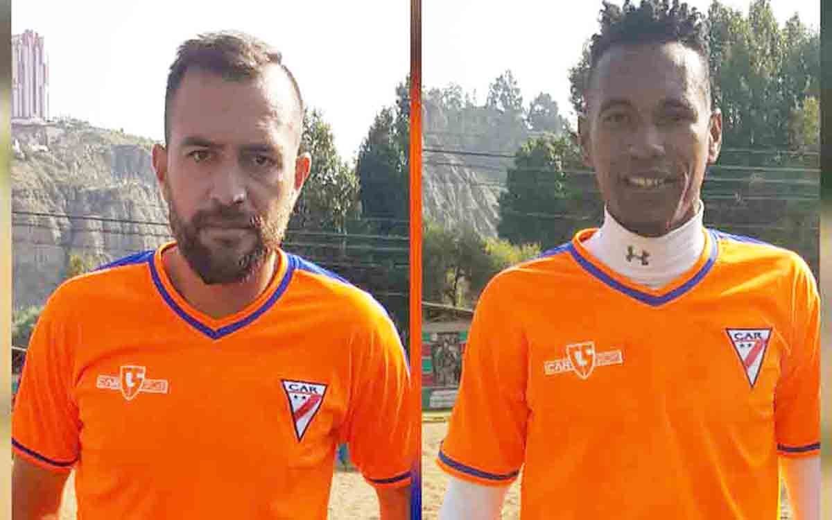 Juan Rivero y Uellintong Marins