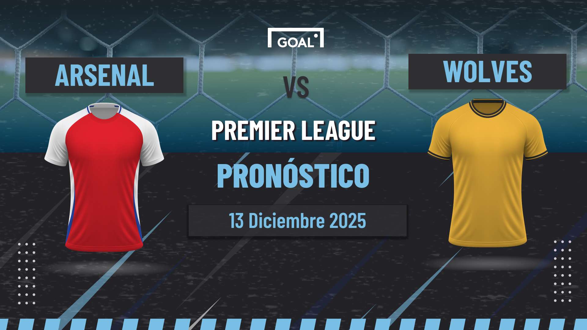 Arsenal vs Wolves Pronóstico y Apuestas Premier League | 13/12/25