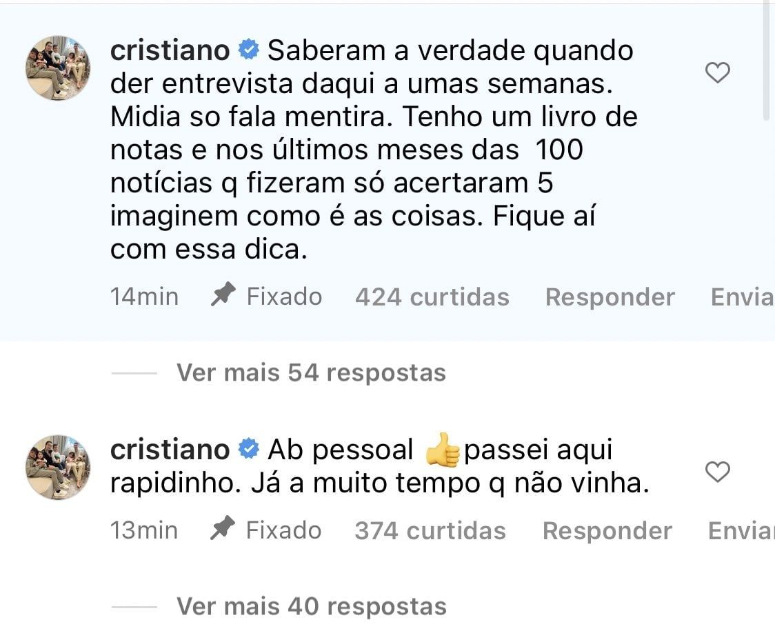 Cristiano Ronaldo Instagram