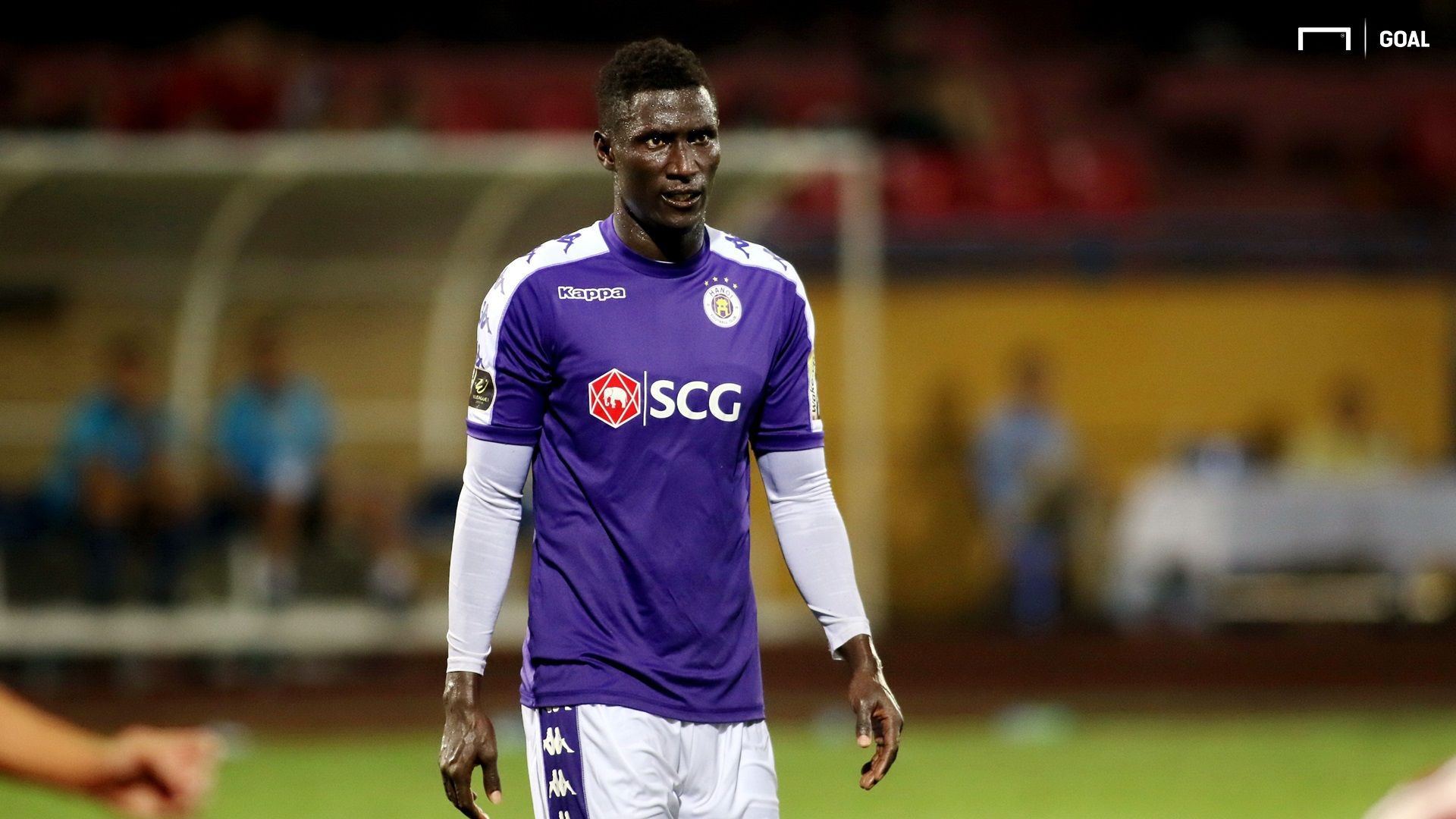 Pape Omar Faye Ha Noi vs Hai Phong V.League 2019