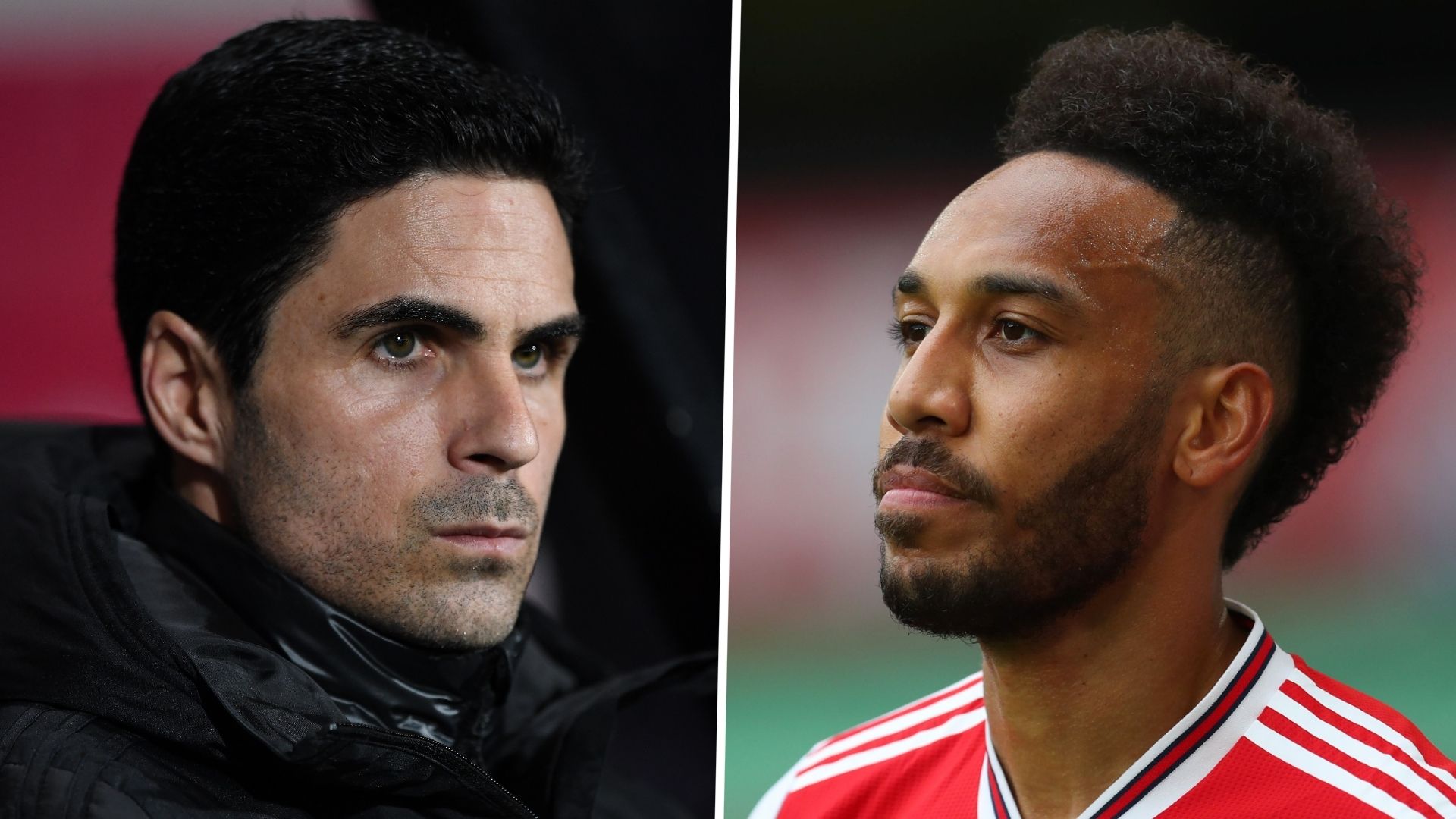 Mikel Arteta Pierre-Emerick Aubameyang Arsenal GFX