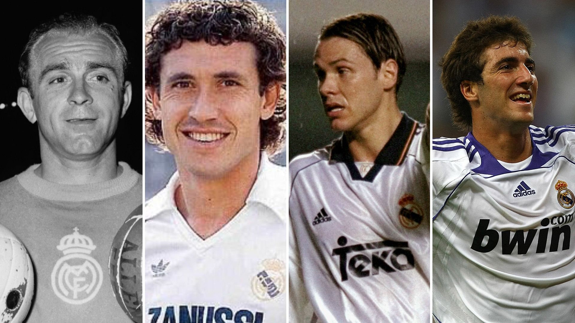 Alfredo Di Stefano Jorge Valdano Fernando Redondo Gonzalo Higuain Real Madrid