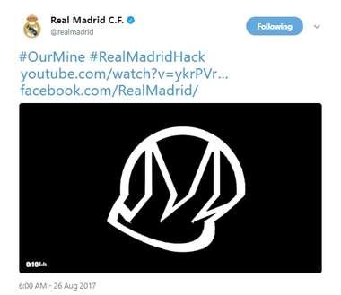 Real Madrid Twitter Hack 2