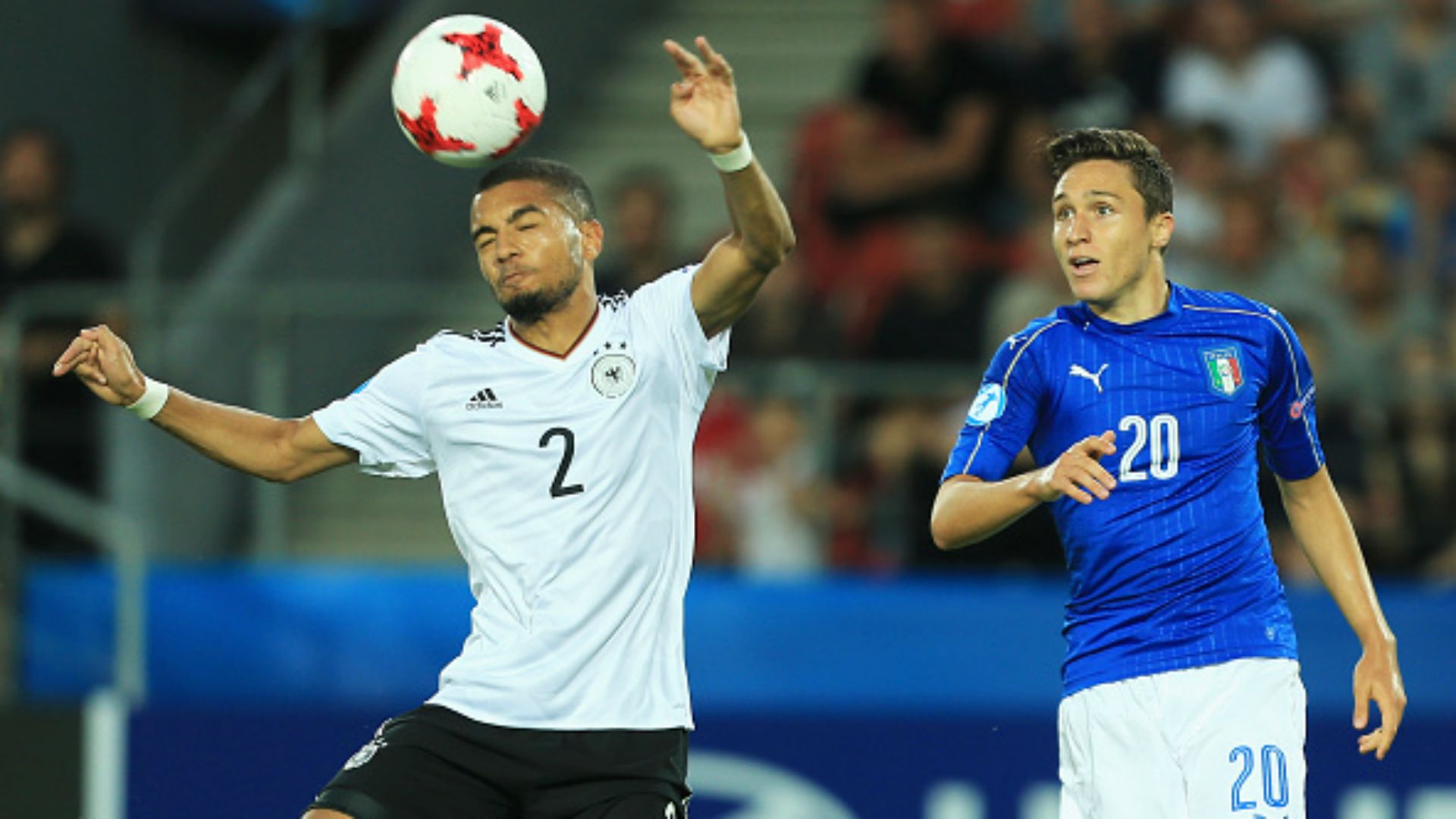 Jeremy Toljan Federico Chiesa Italy Germany U21 European