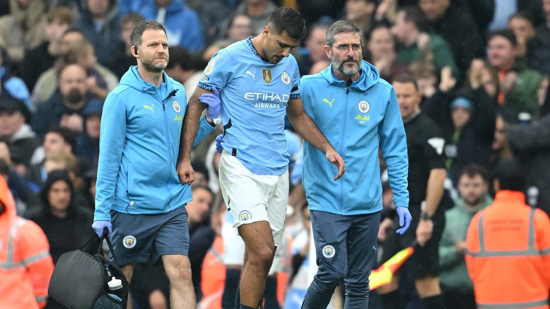 Rodri Manchester City infortunio