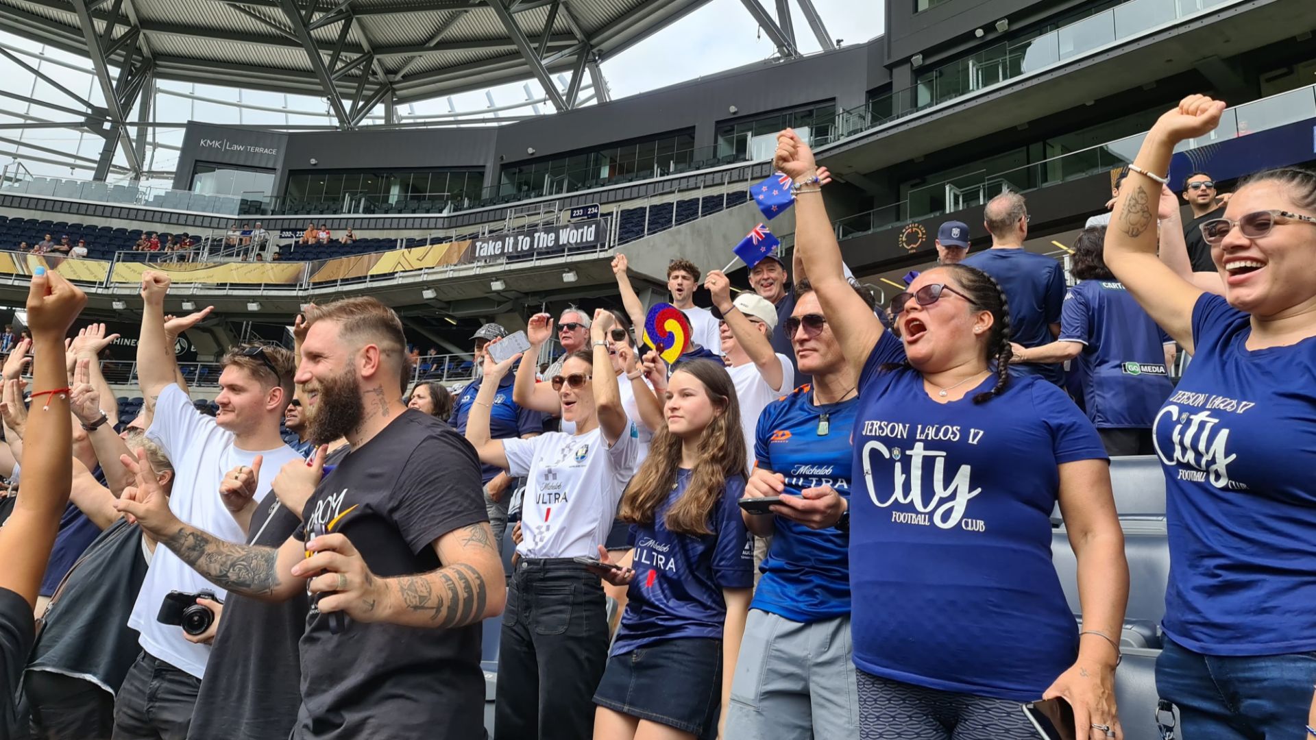 Auckland City fans 