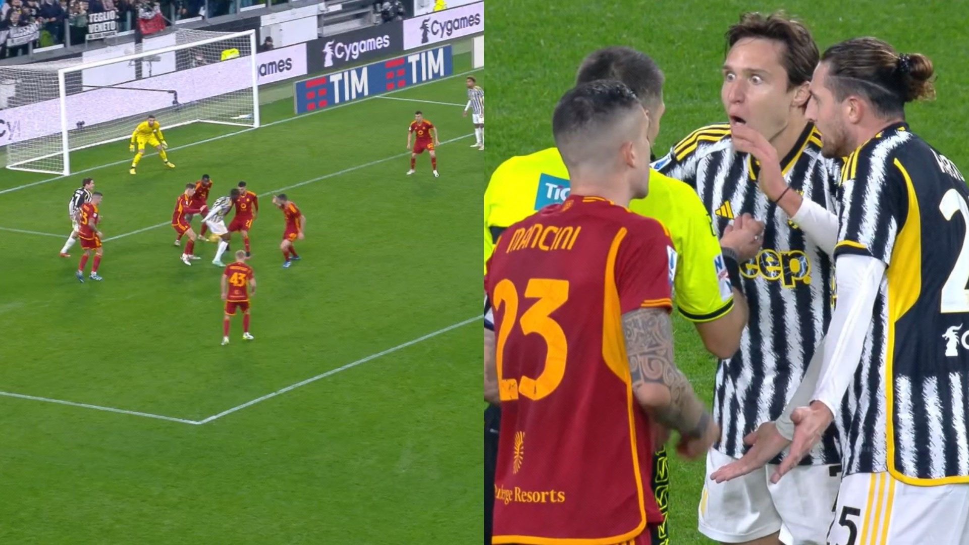 Federico Chiesa Juventus Roma